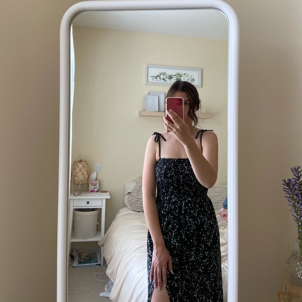 Floral midi dress